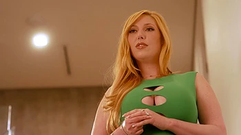 Isiah Maxwell and Lauren Phillips in a steamy interracial action scene