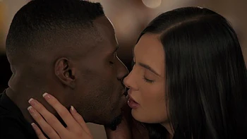 Marley Brinx and her boyfriend enjoy passionate interracial sex