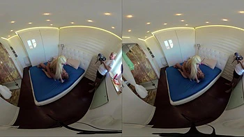 Kyra Hot Behind The Scenes VR Part Two - Curvy Babe w Volcano