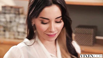 Good dick-riding session with a pretty passionate angel Aria Lee