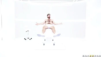 Oiled hotties Luna Star and Angela White love dick-riding so much