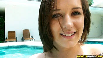 POV doggy style fuck with a gorgeous girlfriend Hayley Hanes