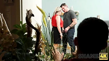 Hot and horny blonde with big boobs Mary Brawn rammed by big cock