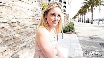 A young and hot blonde Charlie Forde knows how to suck a dick