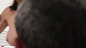 Anal in the bedroom with a gorgeous slutty brunette Shay Sights