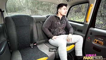 Sexy redhead chick Cherry Candle is enjoying jumping on a big cock