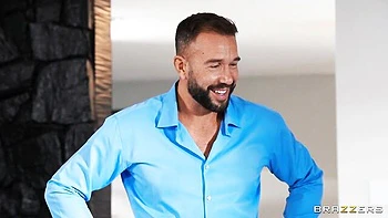 Curly-haired ebony chick Rayne Carter rammed by white penis