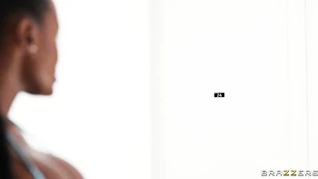 Black doll with big boobs Lexi Luv impaled by white wiener