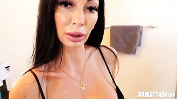 Awesome dick-riding session with a busty doll Nikita Reznikova