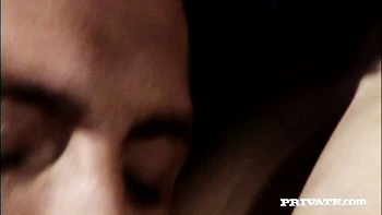 Hard fuck in the doggy style with a long-legged brunette Vanessa May