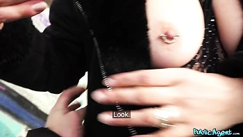 Brown-haired hottie in lingerie Hailey Queen is jumping on a dick