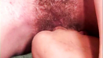 Big-bottomed chick Kristina Black feels a long green dick in her crack