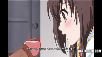 HS Girl Caught Stealing,Used By Older Dudes - ENG SUBS