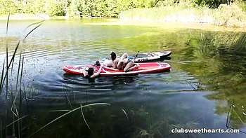 Amelia Ost and Dakota Doll are enjoying pussy-licking so much