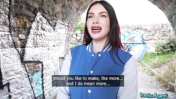 POV fuck for money with a big-boobed girlfriend Apra Shay