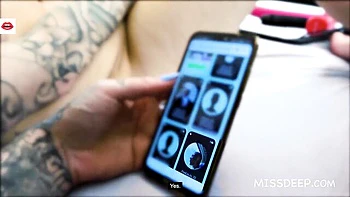 Sexual fem's ffm in threesome movie