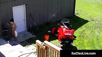 Sweet thing's garden smut