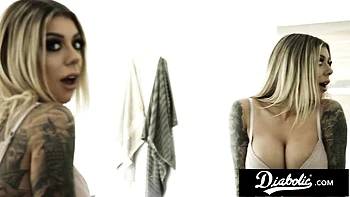 Talented honey's face fuck movie