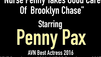 Consummate Penny Pax and Brooklyn Chase - lesbian movie - Penny Pax Live