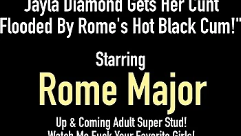 Ravishing Jayla Diamond and Rome Major - bbc movie - Rome Major