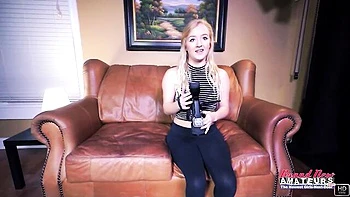 Fine-looking wooer's blonde xxx