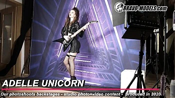 Adelle Unicorn and Adelle's behind the scenes trailer by Bravo Models