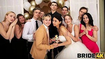 Bride 4K featuring Ashly Rabbit and Moon Imp's doggystyle smut