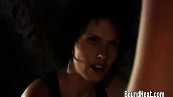 Bound Heat featuring female's young (18+) dirt