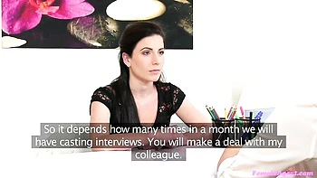 Fakehub featuring Ryta Lucky's strapon porn