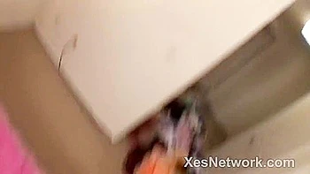 Large Breasts Large Booty Nineteen Yr Old Gal In Black Teen 18+ Clip