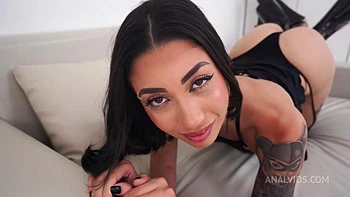 Eva Perez Fucked By 3 Big Dicks, Drinks Pee, Rims And Very Sloppy