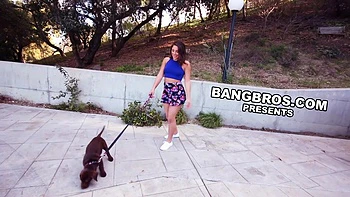 Abella Danger, 1st Monster Cock