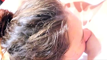 Blonde and brunette lesbians licking and sucking pussy