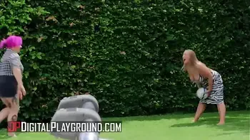 (Danny D) Wants To Have Nice Date With His GF But Then (Rebecca More) Shows Up Fucks Him - DigitalPlayground