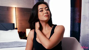 Chloe Surreals Whispering Desires In Silken Solitude And Intimate Toy Caress