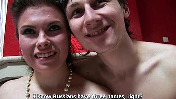 Big tit blonde teen sucks a big cock hardcore