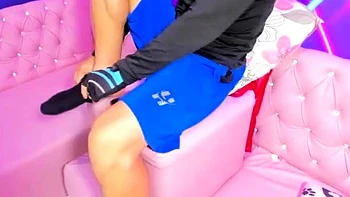 Great Big Boobs On Masturbating Redhead