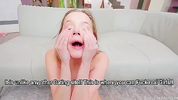 Tiny Blonde Teen 18+ Needs Two Big Cocks For Orgasm