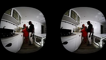 Sabien Demonia Fets Fucked In The Kitchen By BBC