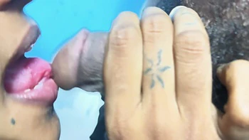 Stepmom Gives Deep Blowjob For Her Stepson