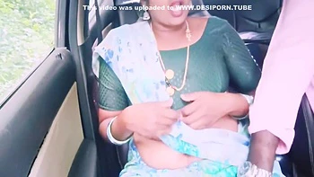 Sexy Saree Housewife Cheating Husband And Try To Fucking Husbands Stepbrother. Car Sex Telugu Dirty Talks