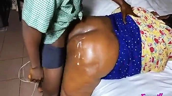 Student 18+ Pounds Fat Ass Ebony Teacher During Private Session