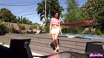 Brick Pounds Harmony’S Wet Cunt Relentlessly In Her First Pov Bang!