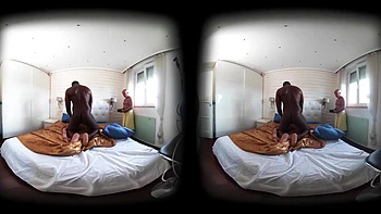 Ariana Cortez - Behind The Scenes VR Part One - Interracial Foursome