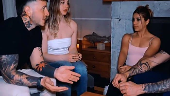 Swinger Party Among Friends. Hard And A Lot In Their Faces