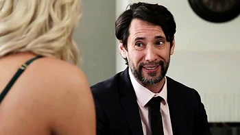 Blonde is flashing her big boobs in the outdoors