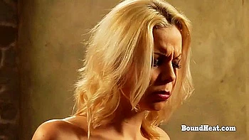 Mistress Masturbates And Moans While Peeking On Lesbian Slave