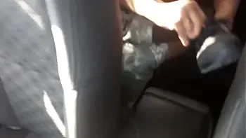 Granny Getting Freaky In The Backseat