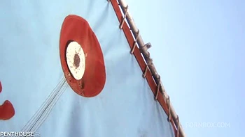 College Babe Likes It Slippery When Wet