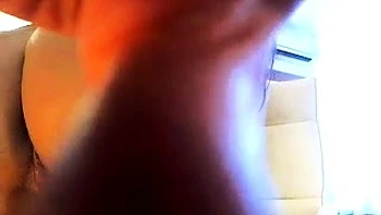 Busty brunette solo masturbation